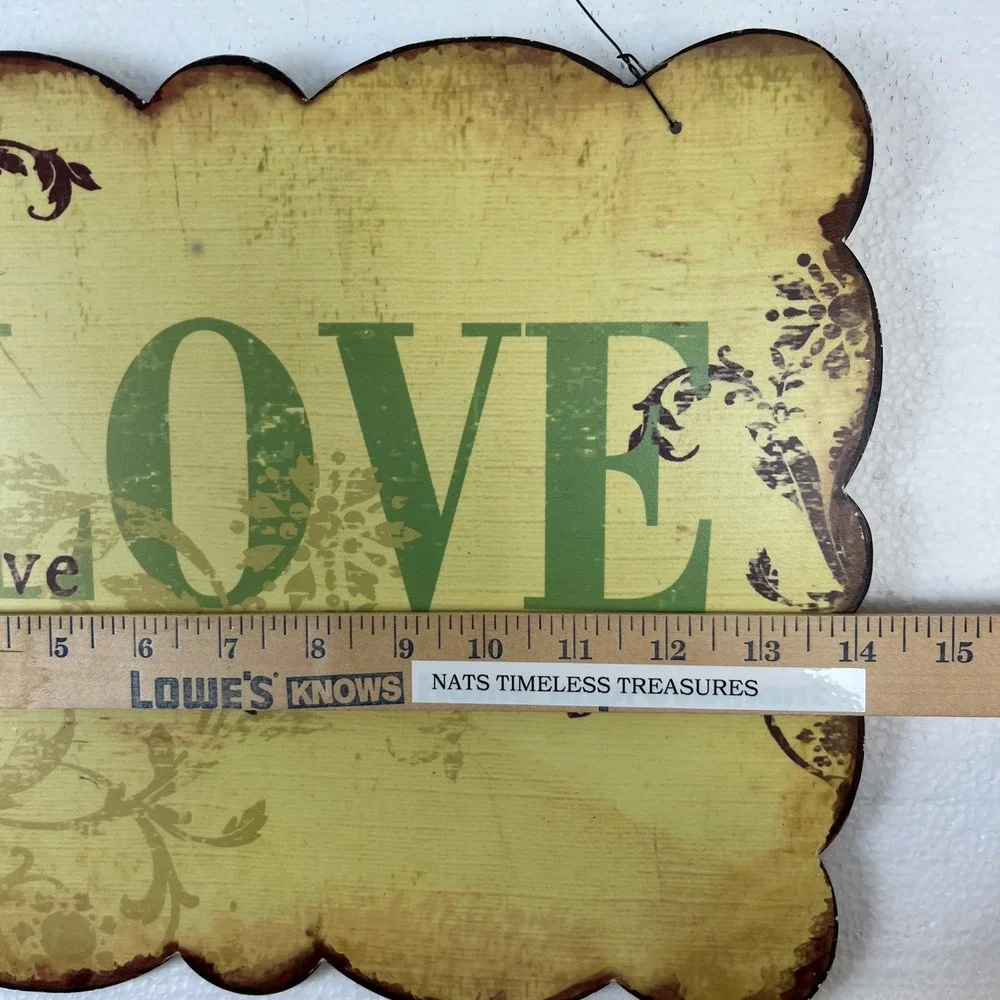 Decorative Love Friendship Sign Metal‎ Wall Art 10